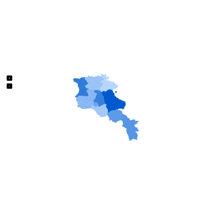 Карта продажів по країнам