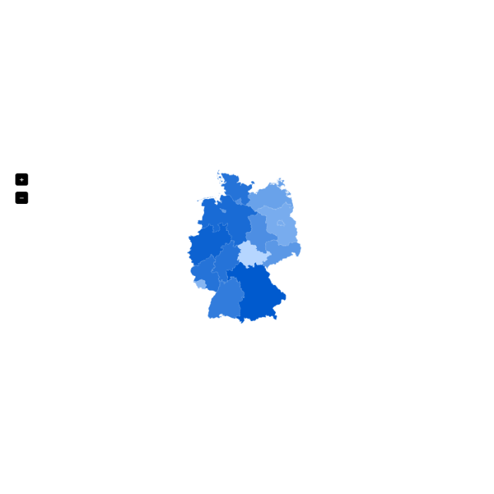 Карта продажів по країнам