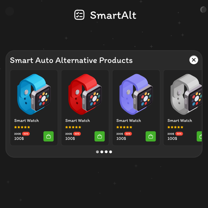 SmartAlt - Автоматичний підбір аналогічних товарів за відсутності на складі