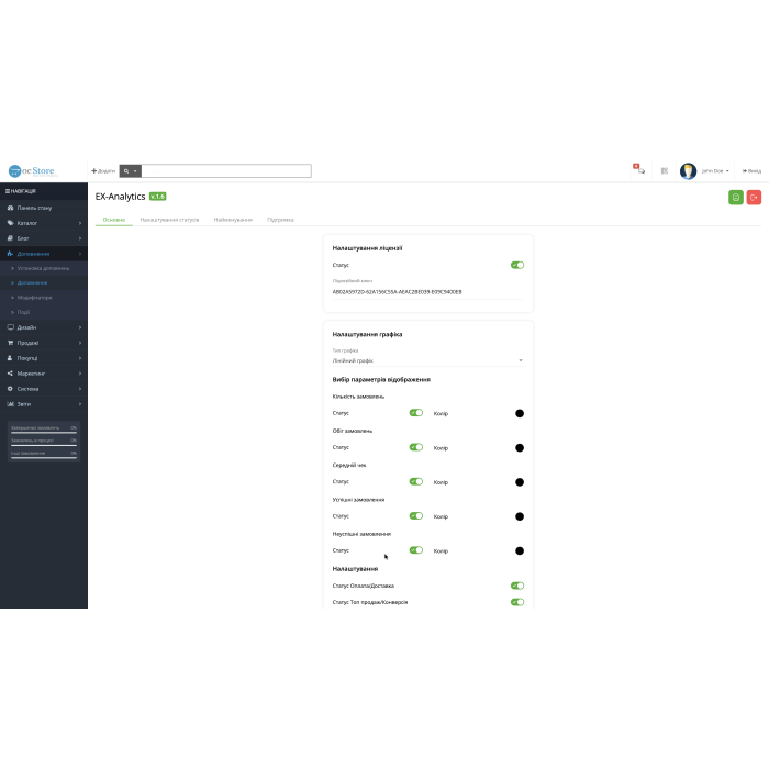 EX-Analytics - Аналітика замовлень та товарів